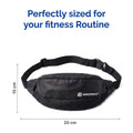 Beneindio Water-Resistant Waist Bag - Dual Compartment Crossbody