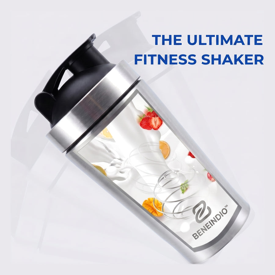 Beneindio Premium Stainless Steel Shaker Bottle 750ml