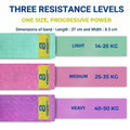 Beneindio Hip Bands - Pack of 3 (Light, Medium, Heavy)