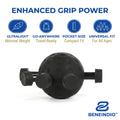 Beneindio Hand Grip Strengthener (25-30kg) - Round Ergonomic Forearm Exerciser- Black