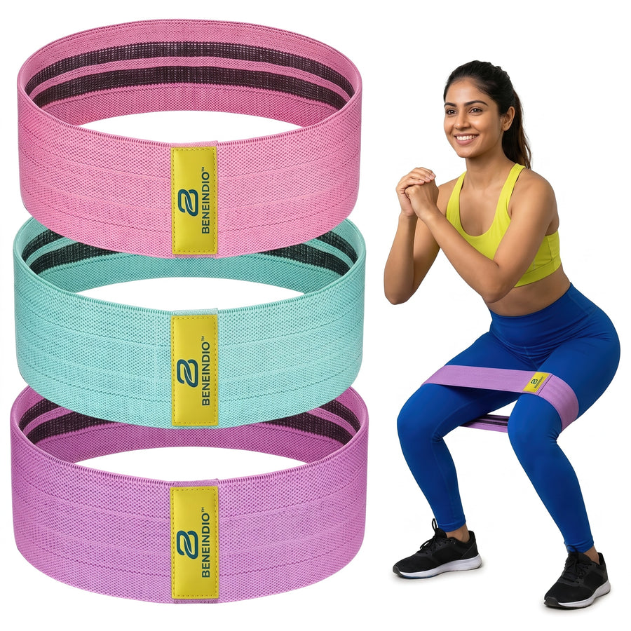 Beneindio Hip Bands - Pack of 3 (Light, Medium, Heavy)