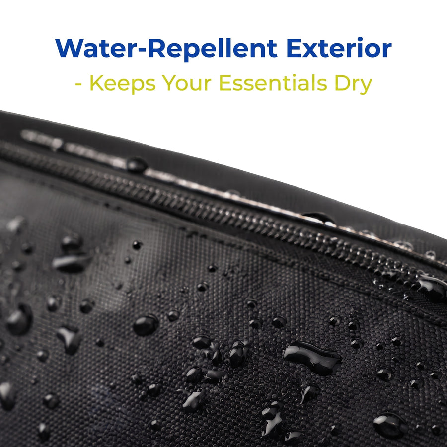 Beneindio Water-Resistant Waist Bag - Dual Compartment Crossbody