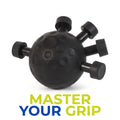 Beneindio Hand Grip Strengthener (25-30kg) - Round Ergonomic Forearm Exerciser- Black