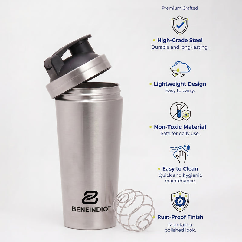 Beneindio Shaker Bottle detail view 2